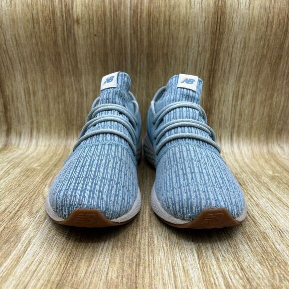 New Balance Fresh Foam Cruz V2 Women's 11 Blue White Running Shoes Sneakers - Picture 2 of 9